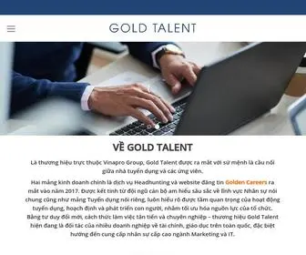 Goldtalent.com.vn(Gold Talent) Screenshot