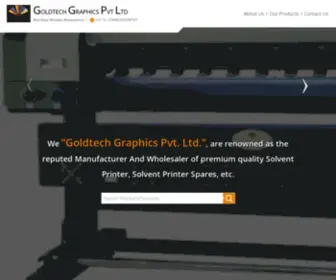 Goldtechgraphics.co.in(Goldtech Graphics Pvt Ltd) Screenshot