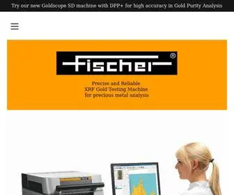 Goldtestingmachine.com(FISCHER XRF Gold Testing Machine) Screenshot