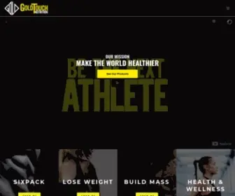 Goldtouchnutrition.com(Premium Sports Supplements) Screenshot