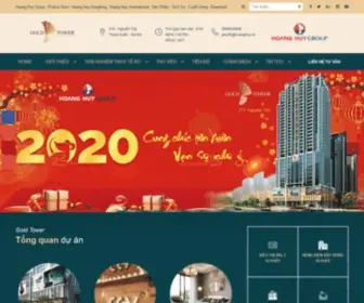 Goldtower.com.vn(Gold Tower dự án bất động sản 275 Nguyễn Trãi) Screenshot