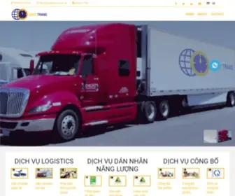 Goldtrans.com.vn(DỊCH VỤ VẬN CHUYỂN QUỐC TẾ) Screenshot