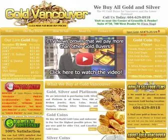 Goldvancouver.ca(Gold Vancouver) Screenshot
