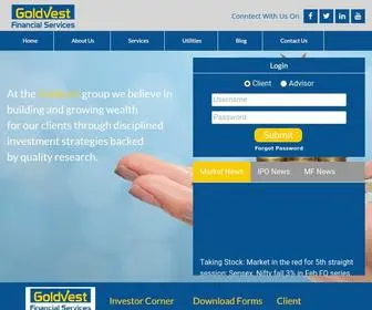 Goldvest.in(Goldvest Capital Services) Screenshot