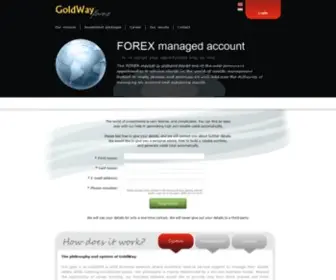 Goldwayforex.com(GoldWayForex) Screenshot