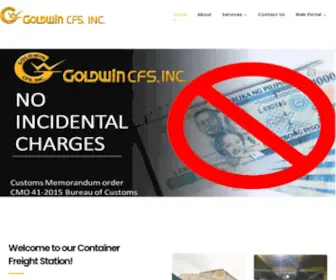 GoldwincFS.com.ph(Goldwin CFS) Screenshot