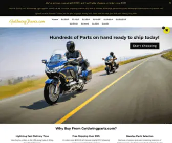 Goldwingparts.com(Honda Goldwing Parts & Goldwing Accessories Shop Honda Goldwing Parts & Goldwing Accessories Shop) Screenshot