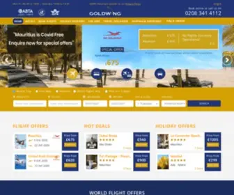 Goldwingtravel.co.uk(Travel Portal) Screenshot