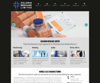Goldwinmedicare.com(GOLDWIN MEDICARE LTD) Screenshot