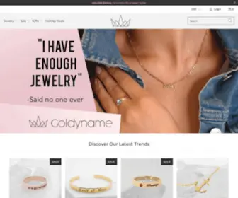 Goldyname.com(Create an Ecommerce Website and Sell Online) Screenshot