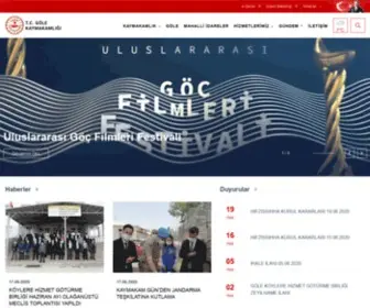 Gole.gov.tr(T.C. GÖLE KAYMAKAMLIĞI) Screenshot