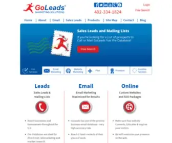 Goleads.com(Google) Screenshot