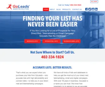 Goleads.net(Google) Screenshot