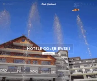 Golebiewski.pl(Hotele Gołębiewski) Screenshot