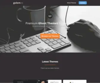 Golem.io(Premium Ghost Themes by) Screenshot