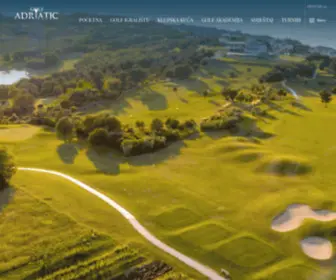 Golf-Adriatic.com(Golf) Screenshot