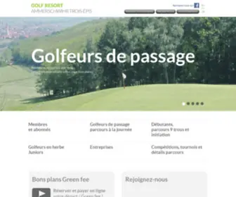 Golf-Ammerschwihr.com(Golf Resort Ammerschwihr Trois) Screenshot