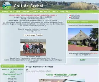 Golf-DE-Brehal.com(Bréhal) Screenshot