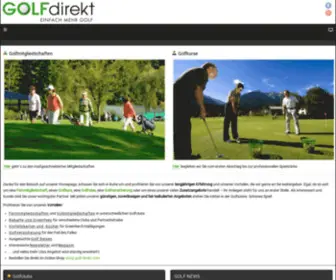 Golf-Direkt.com(Vorteilsbücher) Screenshot