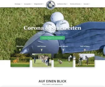 Golf-Duetetal.de(Golfclub Osnabrück) Screenshot