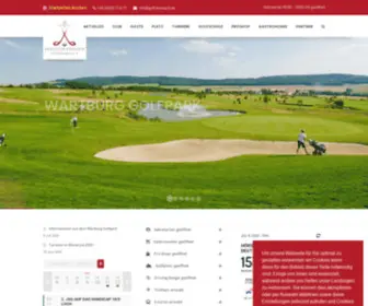 Golf-Eisenach.de(GOLFCLUB EISENACH e.V) Screenshot