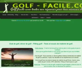 Golf-Facile.com(Club) Screenshot