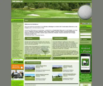 Golf-Index.eu(Österreich) Screenshot