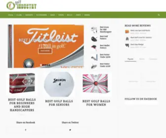 Golf-Industry.com(The Golf Industry Online) Screenshot