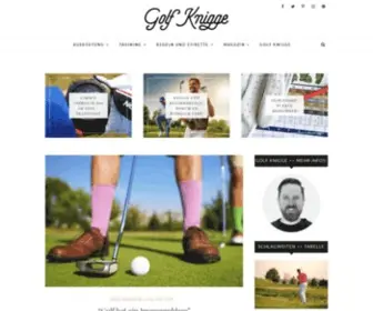 Golf-Knigge.de(Golf Blog) Screenshot