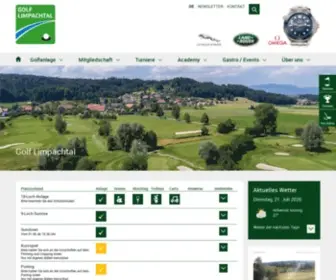 Golf-Limpachtal.ch(Golf Limpachtal) Screenshot