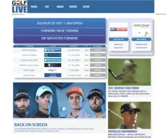 Golf-Live.at(Profi Golfsport von der Tour mit Wiesberger) Screenshot