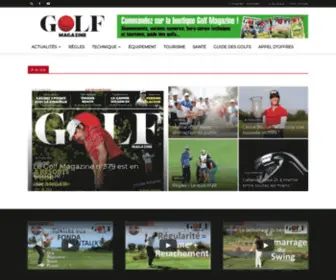 Golf-Magazine.fr(Golf Magazine) Screenshot
