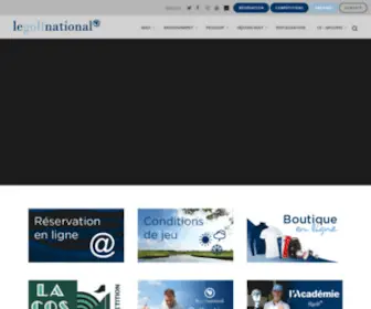 Golf-National.com(Golf National) Screenshot