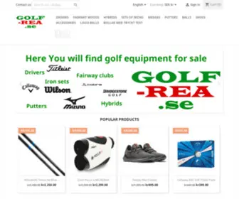 Golf-REA.se(Golfrea, Outlet) Screenshot