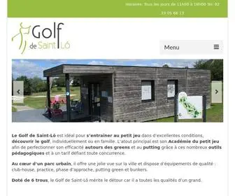 Golf-Saint-LO.com(Golf de Saint) Screenshot