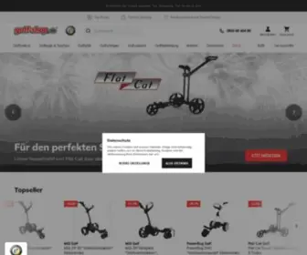 Golf-Shop.de(Online Golf Equipment % reduziert kaufen) Screenshot