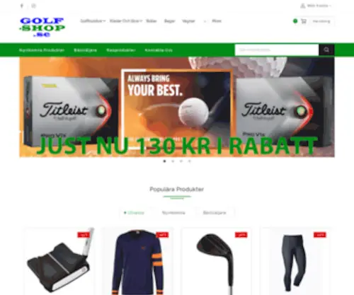 Golf-Shop.se(Golfrea, Outlet) Screenshot
