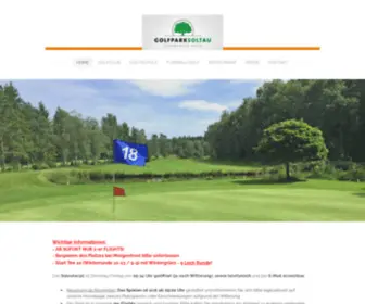 Golf-Soltau.de(Golfpark Soltau) Screenshot