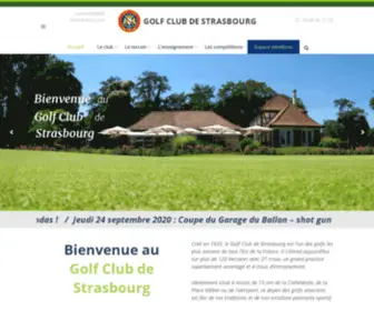 Golf-Strasbourg.com(Golf Club de Strasbourg) Screenshot