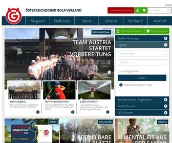 Golf.at(Die größte österreichische Golfsport) Screenshot