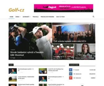 Golf.cz(Domů) Screenshot