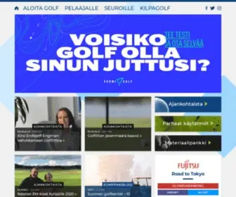 Golf.fi(Suomen Golfliitto Suomen Golfliitto) Screenshot