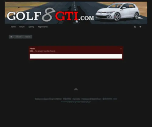 Golf8Gti.com(Portal) Screenshot
