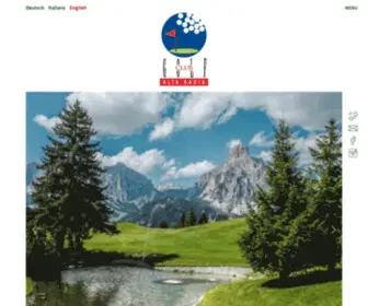 Golfaltabadia.it(The Golf Club Alta Badia) Screenshot