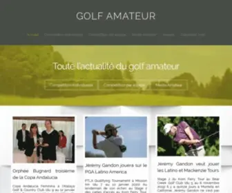 Golfamateur.fr(Golfamateur) Screenshot