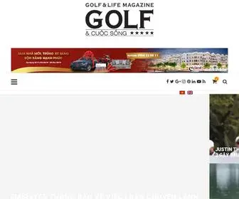 Golfandlife.com.vn(Golf & life magazine) Screenshot