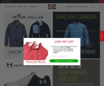 Golfanything.com(Golf Anything US) Screenshot