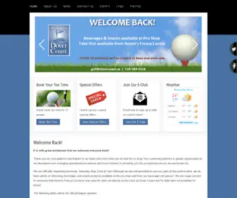 Golfatdovercoast.com(Links at Dover Coast Golf) Screenshot