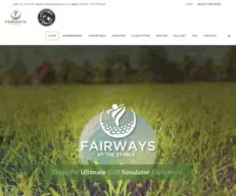 Golfatfairways.com(Fairways at the Stable) Screenshot