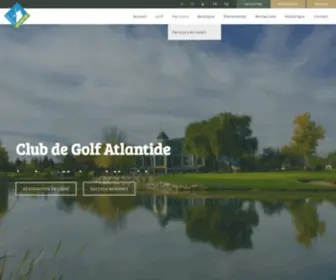 Golfatlantide.com(Golf Atlantide) Screenshot